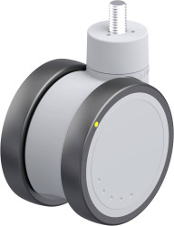Blickle 935635 LKDGH-PATH 100K-ELS-GS12 Podwójna rolka z tworzywa sztucznego Średnica koła: 100 mm Maksymalne obciążenie