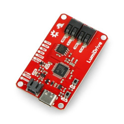 LumiDrive - sterownik USB do pasków i taśm LED APA102 - SparkFun DEV-14779