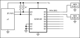 8-Channel 1-Wire Master