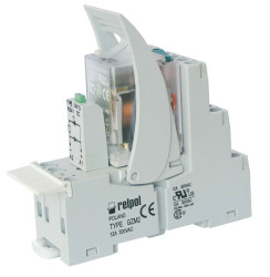 Przekaźnik interfejsowy 2P 12A 48V DC dioda tłumiąca, szerokość 15,5mm PIR2-048DC-00LD 855596