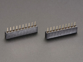 2mm 10-Pin Socket Headers (for XBee) - Pack of 2
