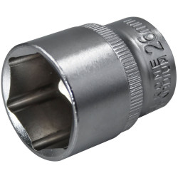 Faithfull FAISOC1226Q Hex Socket 1/2in Drive 26mm