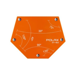 Spawalniczy kątownik magnetyczny Polax Trapez” 145x110x25 mm (37-183)