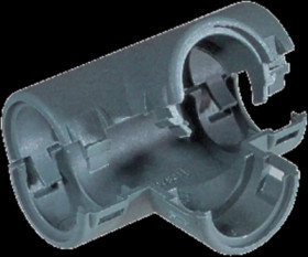 T hose distributor, PA, IP42, black, (L) 56.5 mm, 83702441