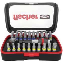 Fischer 559121 FPB Bit Set Profi W 32 32-piece Socket & Socket Bit Sets