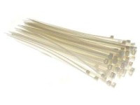 UM268.205WH Nylonowa opaska zaciskowa, wymiary: 205x2.5mm - biała - opakowanie 100szt - HellermannTyton