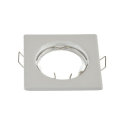 Oprawa sufitowa Dain kwadrat stal nieruchoma GU10 MR16