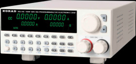KEL102 Electronic load, 150 W, 0 - 30 A, USB, RS232, LAN