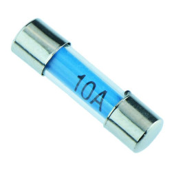 10A Radio Glass Fuse 5mm x 20mm
