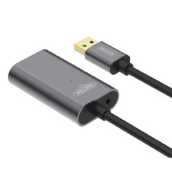 Kabel USB 2.0 Wt/Gn 5m Aktywny Przedłużacz ze wzmacniaczem UNITEK Y-271