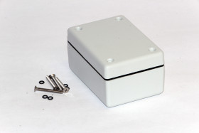 Obudowa ABS szerokość zew. 56 mm długość zew. 81 mm wys. zew. 28 mm Hammond IP65