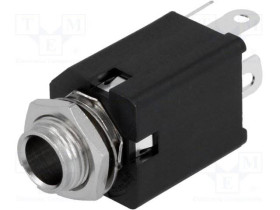 Jack6,3 stereo gniazdo na panel