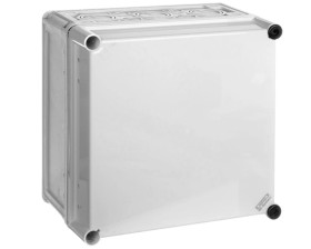 Obudowa Mi z zawiasami, IP 65, wlk.2 - 315x300x170, pokrywa nieprzezroczysta Mi 9201 20001046