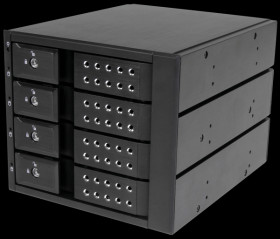 HSB4SATSASBA 4 Bay Hot Swap Mobile Rack Backplane