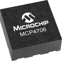 DAC 8 bitów Microchip C/A: 1 6 -pinowy DFN