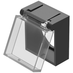 EAO 51-920 Protective cap clear/black 25,5x20