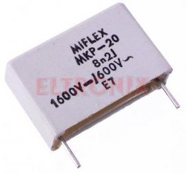 KONDENSATOR 8.2NF/1600V DC/600V AC MKP20