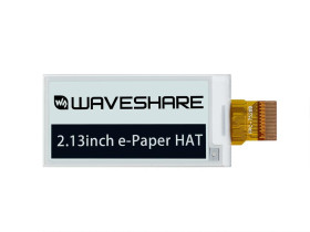 Waveshare 250x122, 2.13inch E-Ink raw display panel