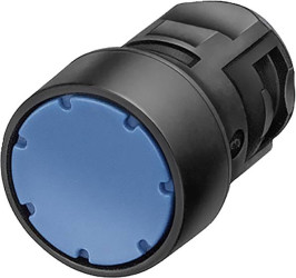 Siemens 3SB20010AD01 3SB2001-0AD01 Przycisk podświetlany siłownik płaski, pierścień przedni z tworzywa sztucznego przyci