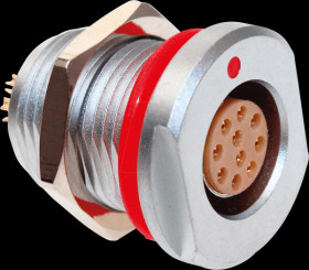 CCM3S1/10 CamCirc Fixed Socket Through Panel 1031 Size 10 Pole