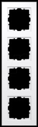 402829001 Cover frame four-w. HK07, pure white