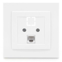 Gniazdo komputerowe Ethernet (RJ45), Alegra, kolor biały, 25111045