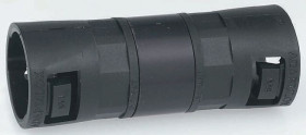 Łącznik do kanałów kablowych Adaptaflex 21mm Łącznik przegubowy Nylon 66 IP66 Czarny