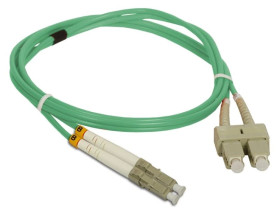 Patch cord MM OM3 LC-SC duplex 50/125 1.0m FOC-LCSC-5MMD-1-3