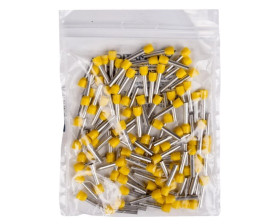 Końcówka tulejkowa izolowana TI 6mm2/18mm żółta cynowana TI6L18 /100szt./