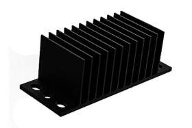 Radiator 58.4 x 22.9 x 19.7mm Przetwornik DC/DC 1/8 Brick