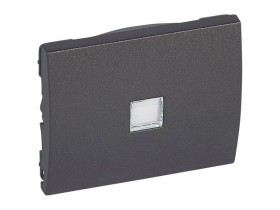 SISTENA LIFE Klawisz Choco pojedynczy z bezbarwnym okienkiem podświetlenia 771211 LEGRAND