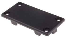 Zaślepka Zatyczka, kolor: Czarny, 40 x 80 mm, 8mm