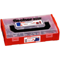 Fischer 561472 FixTainer Assortment Kit with DuoPower DuoSeal Screws