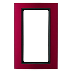 KNX Ramka z dużym wycięciem Berker B.3 alu czerwony/antracyt 13093012