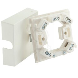 Puszka do kuchenek AGD 5x6mm2 biała Simet 1636