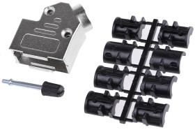 Osłona tylna D-Sub 9 -pinowe Cynk Kątowy ASSMANN WSW E