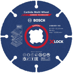 Bosch 2608901193 EXPERT Multi Wheel 125mm Cuts Wood to Concrete