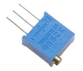 POTENCJOMETR 3296W-204 200kR (PINY W 1 RZĘDZIE) (POT3296W-204)