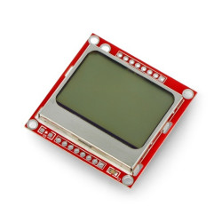 Wyświetlacz LCD graficzny 84x48px - Nokia 5110 - SparkFun LCD-10168