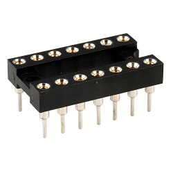 TruConnect 14 Pin 0.3in Turned Pin Socket