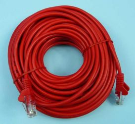 UTPL 5e 20,0mb CZERWONY PATCHCORD