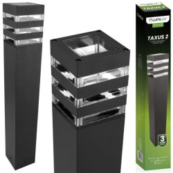 Lampa Ogrodowa Słupek Zewnętrzny Stojący E27 12W LED TAXUS 2 60cm LUMILED