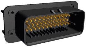 Złącze samochodowe 35-pinowe TE Connectivity 3-rzędowe Męski AMPSEAL Montaż na panelu Lutowane Złącze PCB