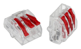 Łącznik kablowy Złącze splatane przewodowe minimalny rozmiar 14AWG maksymalny rozmiar 4mm² HellermannTyton izolowany