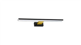 Kinkiet Shine Black/Gold 60Cm 13,8W Led Ml7885 Milagro