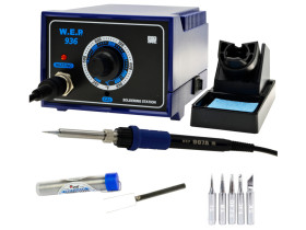 Stacja Lutownicza Grotowa WEP 936 +3 Groty +Cyna