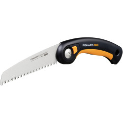 Fiskars 1067552 Plus Folding Saw SW68 15cm Triple-Ground Teeth Safe Lock