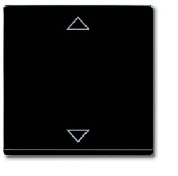 Busch-Jaeger Sonstiger Schalter/Taster 2CKA006430A0386 Moduł wejściowy ↑/↓ czarny głęboki (ral 9005), czarny 1 szt.