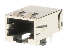 Złącze Ethernet Żeński Złącze RJ45 Przewlekany Cat5, Cat5e Molex, 90° 8-żyłowe