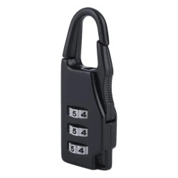 Kłódka Mini Na Kod - 5,5cm - Czarna - Blokada Na Szyfr